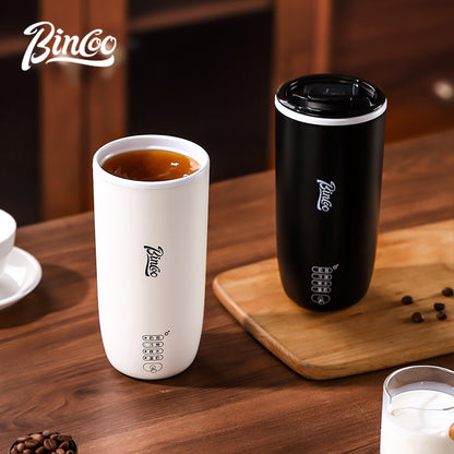 BINCOO Milk Frother Cup Coffee Cup Household Blending Cup for Soy Milk & Latte Coffee Cup 360ML
