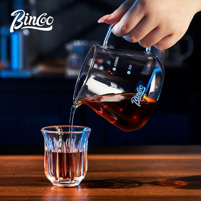 BINCOO Hand Drip Coffee Set Server Pot V60 Dripper Stainless Steel Long Spout Gooseneck Kettle Manual Coffee Grinder Coffee Brewing Tools