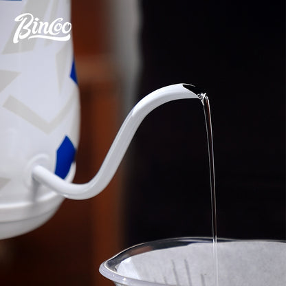 BINCOO Temperature Controlled Pour Over Kettle Smart Temperature Control Water Kettle Home Coffee Brewing Utensil Set