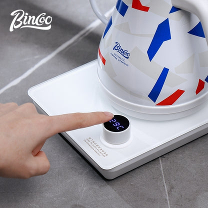 BINCOO Temperature Controlled Pour Over Kettle Smart Temperature Control Water Kettle Home Coffee Brewing Utensil Set