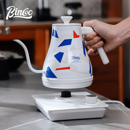 BINCOO Temperature Controlled Pour Over Kettle Smart Temperature Control Water Kettle Home Coffee Brewing Utensil Set