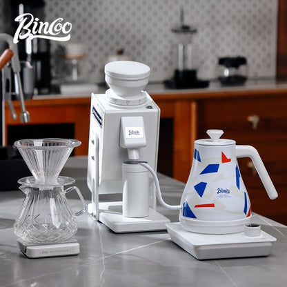 BINCOO Temperature Controlled Pour Over Kettle Smart Temperature Control Water Kettle Home Coffee Brewing Utensil Set