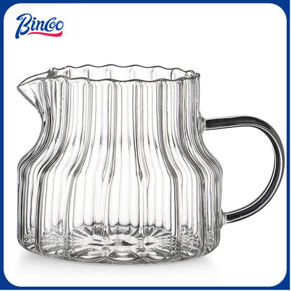 BINCOO Hand-Drip Coffee Smart Filter Cup with Glass Carafe Set - Hand-Brewing Coffee Set 500ML/750ML