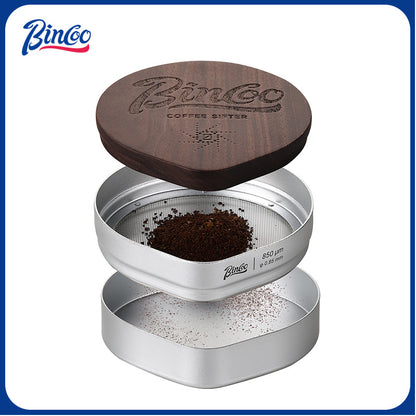 Bincoo Coffee Sifter 850μm Professional Coffee Sieve Calibration Set, Grind Sieves to Precisely Measure for Pour Over, Calibrate Your Grinder for Consistent Particle Size (850 μm – Single Mesh)