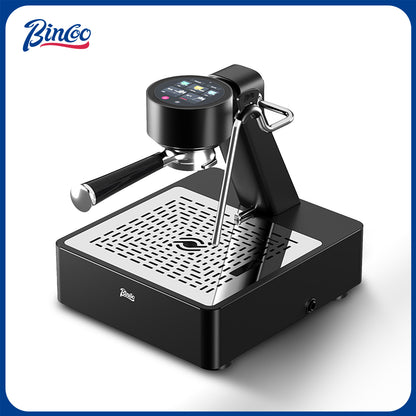Bincoo Espresso Machine with Touch Screen | 15‑Bar Extraction, Milk Steam Wand, Compact Semi‑Automatic Coffee Maker for Home Barista