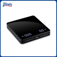 Bincoo Digital Coffee Scale with Flow Rate Timer 3 Smart Modes 0.1g High Precise for Espresso Pour Over Barista Kitchen Scale