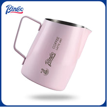 Milk Frothing Pitcher with Sharp Spout & Angled Rim – Precision latte art pitcher for Fine Lines & Intricate Patterns – 18/8 Stainless Steel Milk Steamer Cup for Cappucci