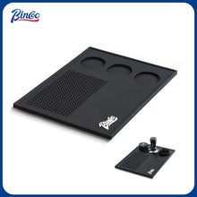 Espresso Tamping Mat - Thick Silicone Tamper Mat Coffee Bar Mat, Non-slip Coffee Tamper Holder Pad for Baristas Home