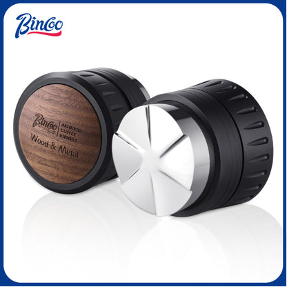 Bincoo 58mm Gravity Espresso Distributor GYKF2104,Automatic Coffee Tamper WDT Distribution Tool for Espresso