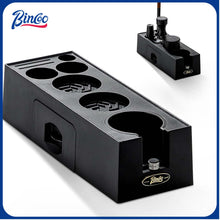 Bincoo GYKF1817 Multifunction Espresso Tamper Station,Espresso Organizer Box with Drawer for Storage 51mm, 54mm, 58mm Espresso Tamper, Distributor, Portafilter and Espresso Accessories,Space-Saving Design