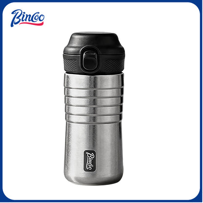 Bincoo Titanium Insulated Coffee Mug – Premium Coffee Cup, Lightweight Durable Keeps  Hot or Cold for Hours, Leak-Proof Lid