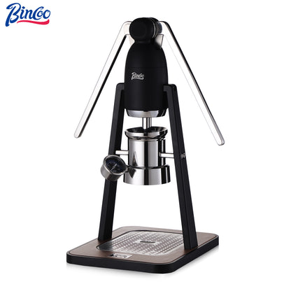 Bincoo Manual Espresso Maker Lever Espresso Machine – 12Bar Pressure Profiling, Dual-Lever Manual Coffee Maker with Pre-Infusion GYKF2164