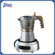 Bincoo Premium 3-Valve Moka Pot 316 Surgical Stainless SteelHome Espresso Brewer Complete Set Ideal for Coffee Enthusiasts
