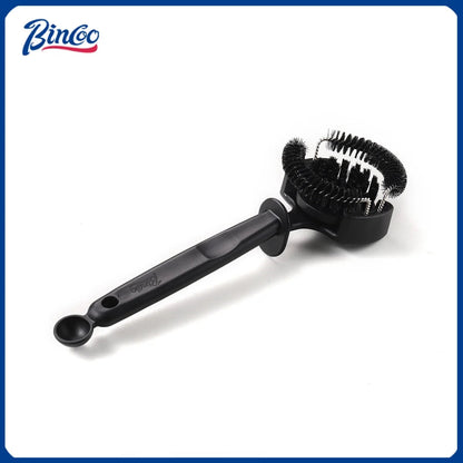 Bincoo 1Pc 51mm/58mm Coffee Machine Brewing Head Clean Brush Removable Coffee Maker Cleaning Brush Tool for Coffee Grinder