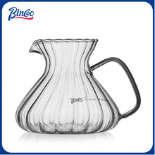 BINCOO GYKF2053 Coffee Glass Pour-Over Kettle Glass Filter Set for Home Office and Outdoor 500ML/650ML