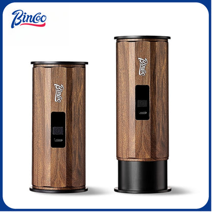 BINCOO Electric Coffee Grinder Portable Hand-Drip Espresso Machine Home Coffee Bean Automatic Grinder with Steel Core