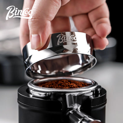 Magnetic Coffee Dosing Ring with 12 Strong Magnets Stainless Steel Anti Fly Powder Design for 51mm and 58mm Portafilters