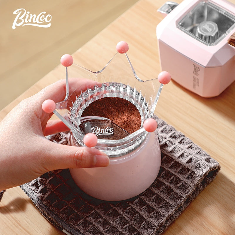 BINCOO Moka Pot Powder Distributor Creative Powder Receiver Moka Pot Powder Filler Coffee Accessories