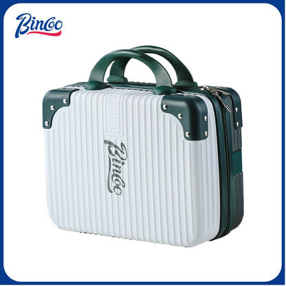 BINCOO Coffee Suitcase Hand-brewed Coffee Storage Bag Moka Pot Grinder Storage Bag Portable and Large Capacity for Outdoor Camping Travel