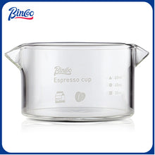 BINCOO Espresso Shot Glass Espresso Measuring Cup Graduated Drip Cup Espresso Ounce Cup Milk Jug 80ML