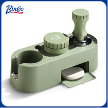 BINCOO Coffee Maker Handle Filling Base Set Cloth Powder Dispenser Powder Press Hammer 3 Piece Set Coffee Utensils Complete Set 51MM/58MM