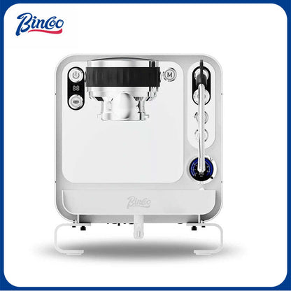 Bincoo Semi-Automatic Coffee Machine KFJ04,Espresso Machine with Double Boiler, Use Milk Frother and Brew Espresso Simultaneously, Professional Coffee Maker