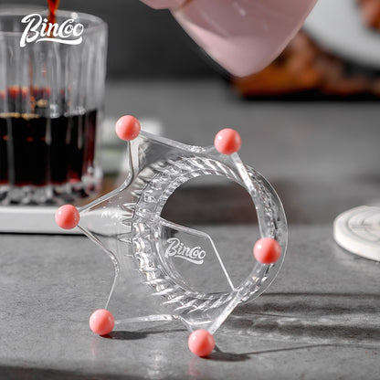 BINCOO Moka Pot Powder Distributor Creative Powder Receiver Moka Pot Powder Filler Coffee Accessories