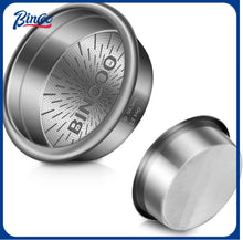 Bincoo GYKF2174 Precision Espresso Filter Basket Compatible with 58mm Espresso Machine Portafilters,304 Stainless Steel Portafilter Basket for 16g/18g/20g,High-Precision Holes(16g - 58.5mm)