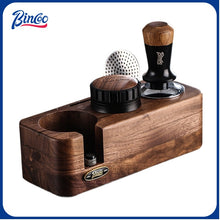 BINCOO Coffee Powder Dispenser Italian Tamping Hammer Combination Set Coffee Machine Handle Filling Base Coffee Utensils 51MM/58MM