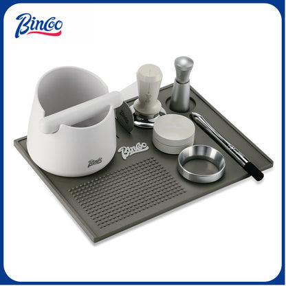 BINCOO Coffee Tamping Pad Tamper Powder Distributor Set Coffee Machine Accessories Coffee Tools 51MM