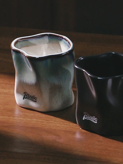 BINCOO Ceramic Hand Brewed Coffee Pot Set Home V60 Filter Cup Sharing Pot Coffee Mugs 450ML