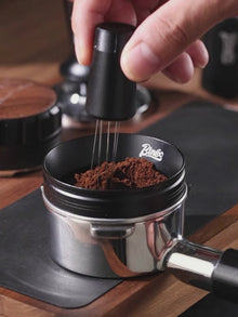 BINCOO Coffee Magnetic Powder Receiving Ring Grinder Espresso Machine Handle Anti-flying Powder Catcher 51MM/58MM