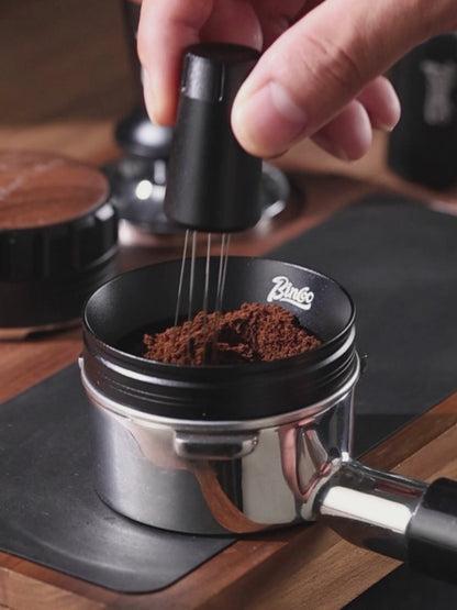 BINCOO Coffee Magnetic Powder Receiving Ring Grinder Espresso Machine Handle Anti-flying Powder Catcher 51MM/58MM