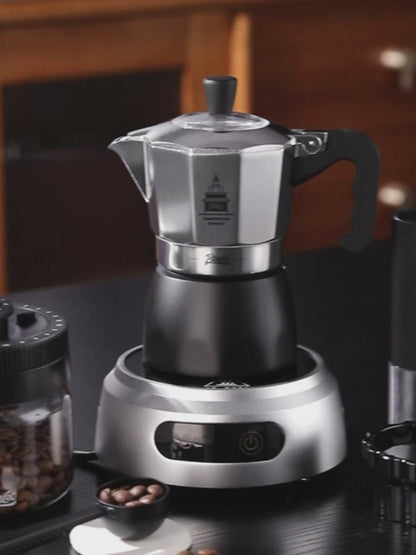 BINCOO Espresso Maker, Grecas De Cafe, Italian Coffee Pot Ideal for Kitchens & RV Travel, Full-Bodied Coffee with Ease & Style