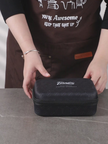 BINCOO Creative Manual Coffee Grinder Steel Core Manual Grinder Hand Coffee Bean Maker with Portable Bag