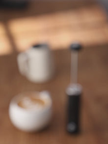 Bincoo Coffee Electric Milk Frother Coffee Latter Mug Set Milk Frother Mixer Coffee Latte Art Cup 300/450ML