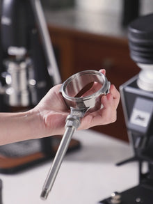 【Exhibition】Vietnam Expo Presale - Pick Up On-Site Bincoo Aroma Bottomless Portafilter, Walnut 58mm Universal, Espresso Machine Upgrade, Open Design Fits Delonghi Dongling