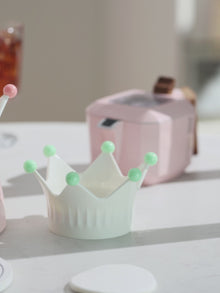 BINCOO Crown Moka Pot Powder Distributor Powder Receiver Special Powder Filler Creative Powder Receiver Ring Coffee Accessories