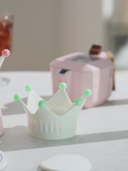 BINCOO Crown Moka Pot Powder Distributor Powder Receiver Special Powder Filler Creative Powder Receiver Ring Coffee Accessories