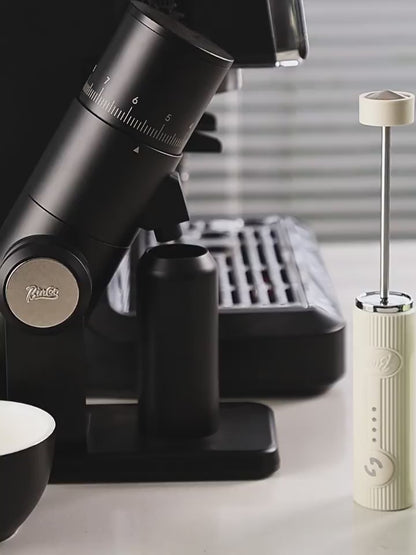 BINCOO Electric Coffee Frother USB Rechargeable 2 Speeds Foam Maker Wireless Handheld Egg Beater Milk Whisk Mixer Cooking Tools