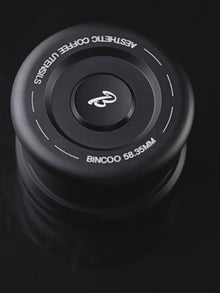 Bincoo Premium 58mm Magnetic Coffee Leveler Self Gravity Cyclone Design with 6 Concealed Magnets Even Grounds Distribution