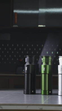 Bincoo BC-DM09 Electric Espresso Grinder - One-Touch Coffee Bean Grinder with Magnetic Dosing Cup and Air-Blowing, Stepless Adjustment Burr Coffee Grinder, Compact & Quiet for Home Office Use