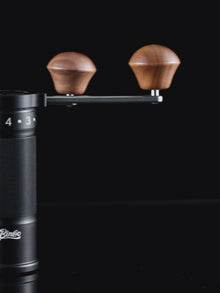 Bincoo SM01 Manual Coffee Grinder Portable Mill 420 Stainless Steel Six-Star Core Straight Shank Hand Foldable Coffee Grinder