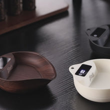 BINCOO Coffee Scale Electronic Bean Measuring Scale ABS Espresso Weighing Display Tray 0.1g/1kg Precise Weighing Barista Tools