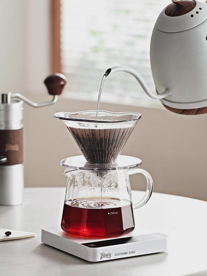 Bincoo Coffee Filter Hand Brewing Cup Tool, Conical Coffee Drip Filter Slow Brewing Professional Barista Accessories