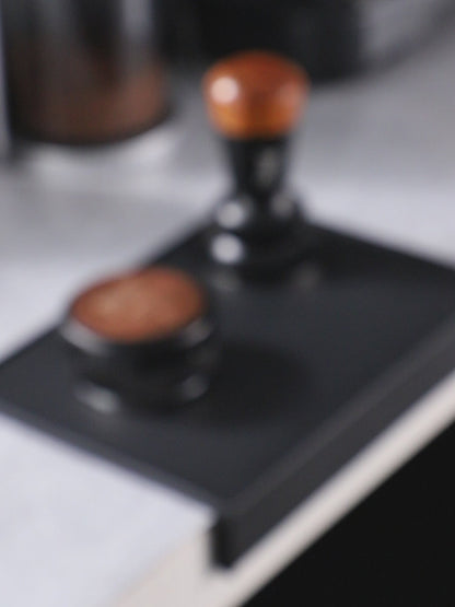 Bincoo Professional Coffee Tamper 51/58mm Spring Pressure Threaded Base Auto Leveling for Portafilter Use