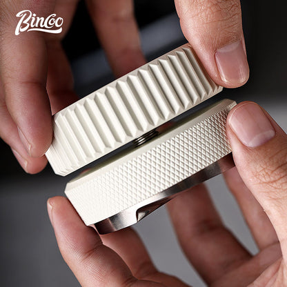 Bincoo 51/58mm Coffee Distributor Coffee Cloth Powder Dispenser Powder Press Coffee Handle Filling Tool Coffee Utensils 51/58mm