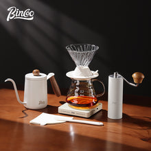 Bincoo Hand Brewing Coffee Pot Set Glass Smart Filter Cup Share Pot Coffee Kettle Coffee Scale 600ML