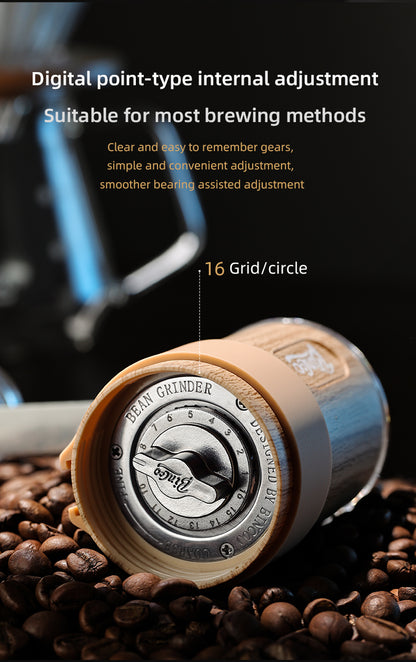 BINCOO Colorful bean grinder   Portability and design aesthetics   SM05 comprehensively masters grinding