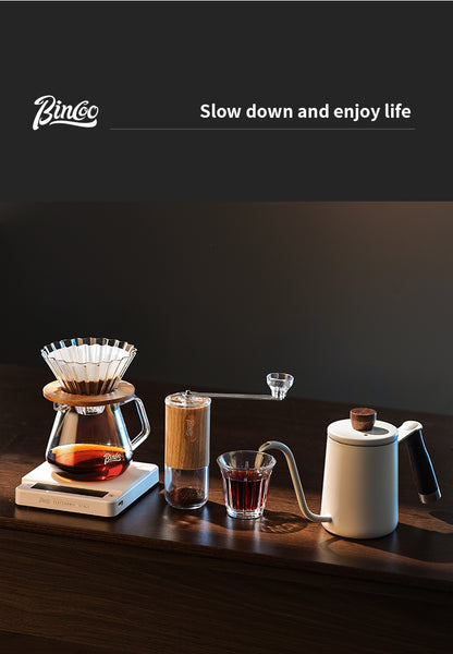 BINCOO Colorful bean grinder   Portability and design aesthetics   SM05 comprehensively masters grinding